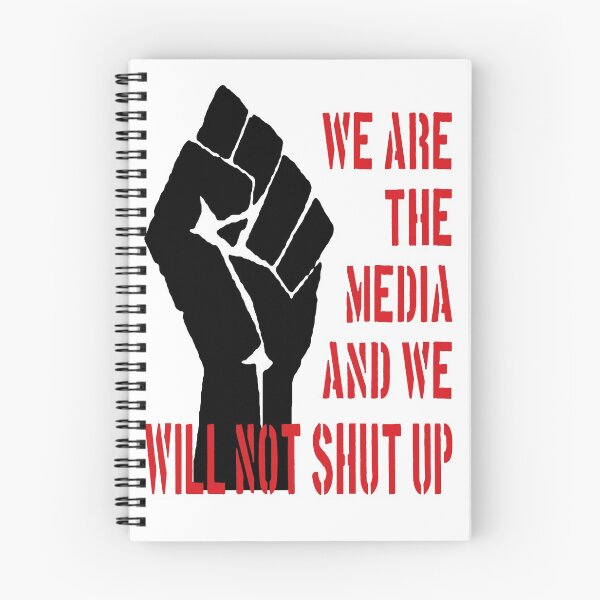Item preview, We Are The Media designed and sold by artpirate.