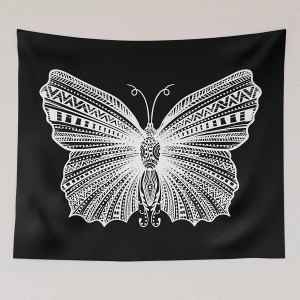 Artikelvorschau, Schmetterling Mandala. entworfen und verkauft von emphatic.
