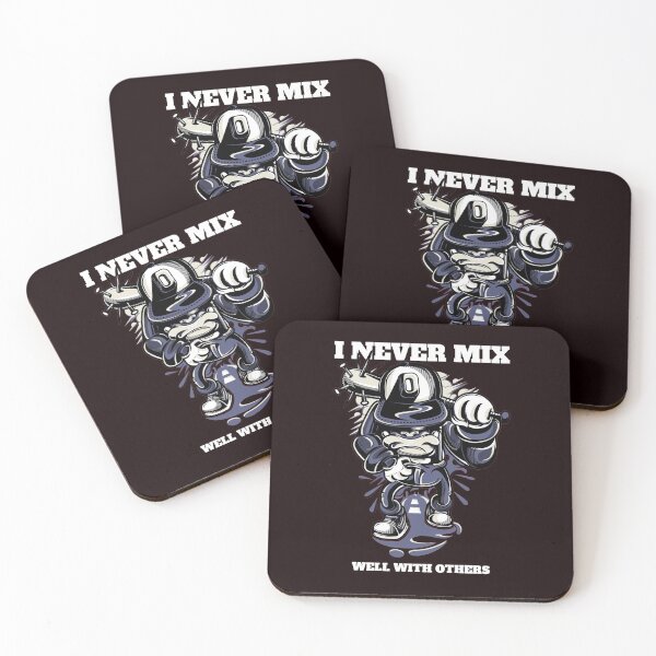 Item preview, I Never Mix Well With Others designed and sold by darknessjeff86.