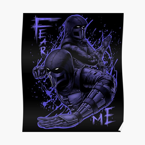 Noob Saibot Wall Art Redbubble