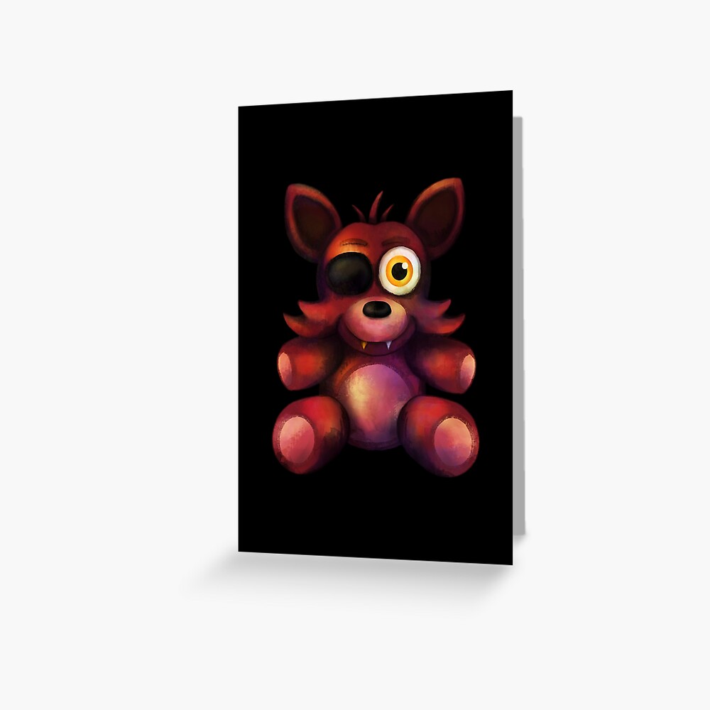 Five Nights at Freddy's - Fnaf 4 - Nightmare Foxy Plush Greeting Card for  Sale by Kaiserin