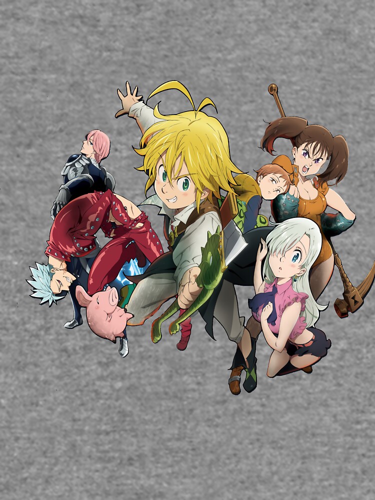 Sac A Dos Seven Deadly Sins Sweatshirt léger « Seven Deadly Sins, Nanatsu no Taizai », par Askkip