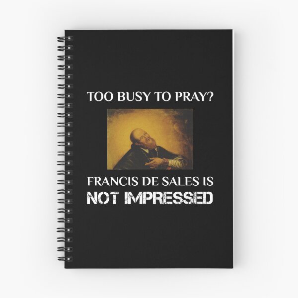 Item preview, St. Francis De Sales Christian Confirmation Saint Pray designed and sold by Creekman Designs.