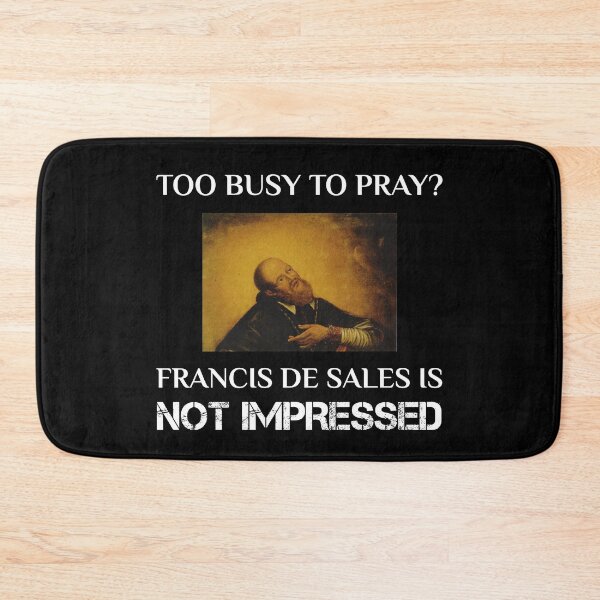 Item preview, St. Francis De Sales Christian Confirmation Saint Pray designed and sold by Creekman Designs.