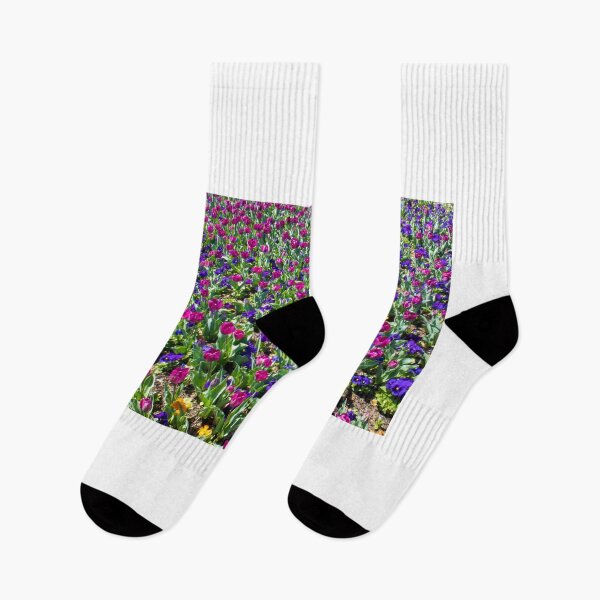 Item preview, Pink Tulips and Purple Pansies designed and sold by DPalmer.