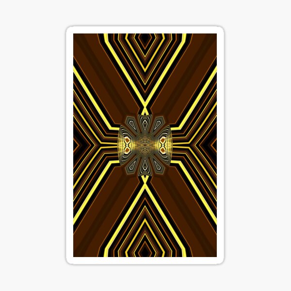 Mr. Golden X Sticker