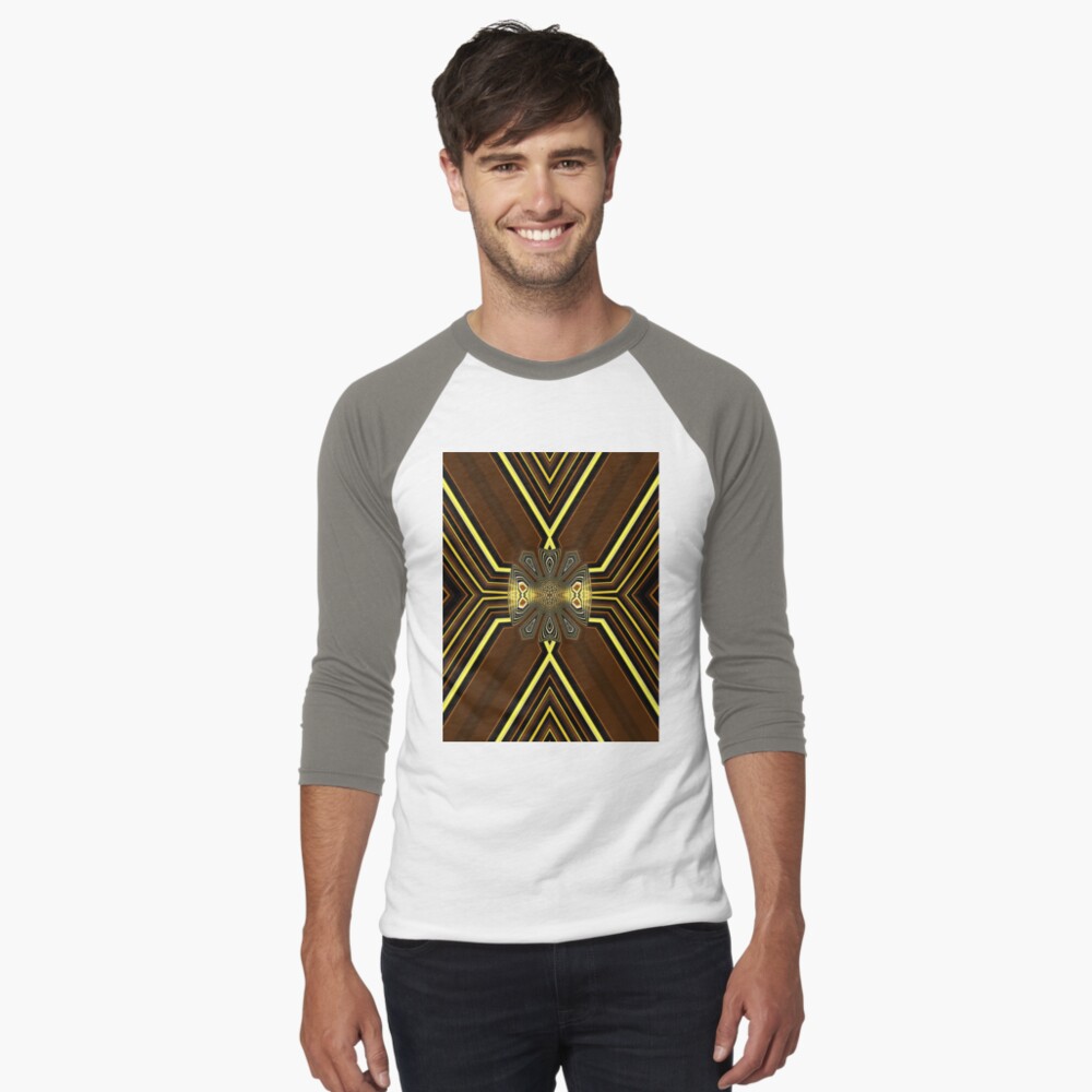 Item preview, Baseball ¾ Sleeve T-Shirt designed and sold by vkdezine.