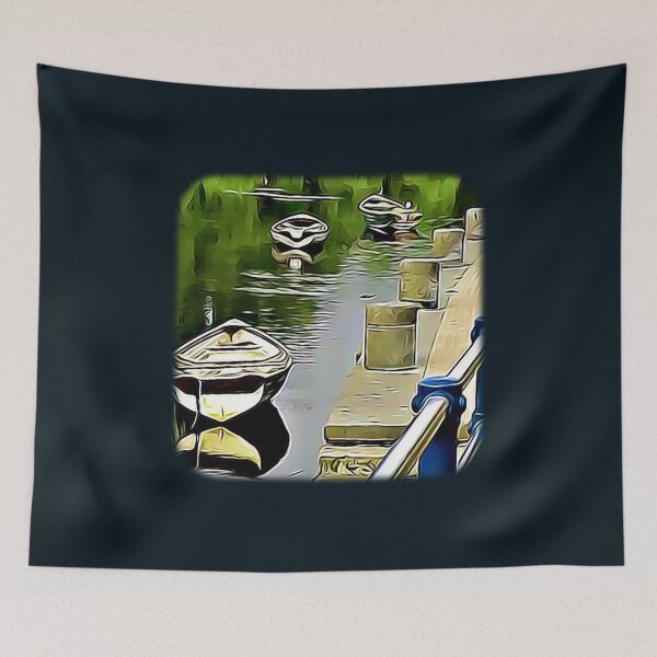 Item preview, Boats Bobbing on the Water designed and sold by DAscroft.