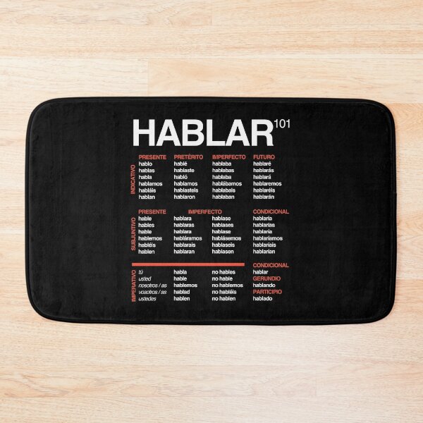 Item preview, Spanish Language 101 - Verb Conjugation - Hablar designed and sold by isstgeschichte.