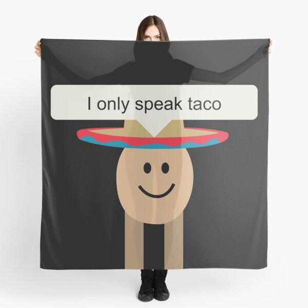 Funny Roblox Memes Scarves Redbubble - roblox on twitter q what a noob s favorite hat a two slices
