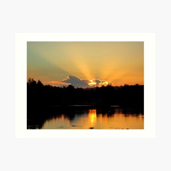 At the End of the Day Art Print