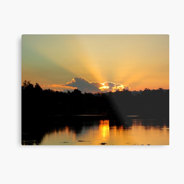 At the End of the Day Metal Print