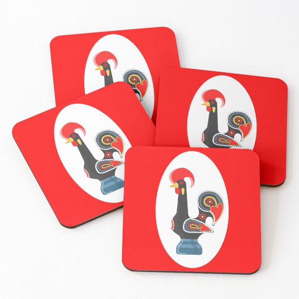 Item preview, Barcelos Rooster with Background designed and sold by mattpanta.
