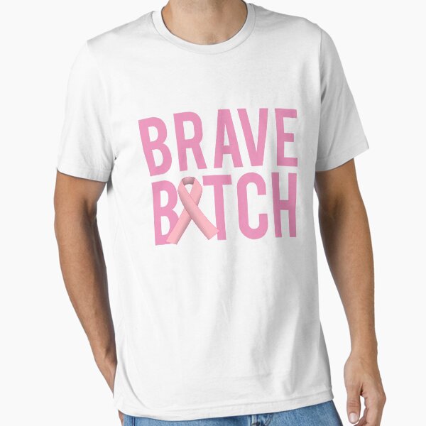 Item preview, Brave Bitch Breast Cancer Fight Survive designed and sold by mralan.