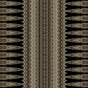 Artwork thumbnail, Golden Crochet by vkdezine