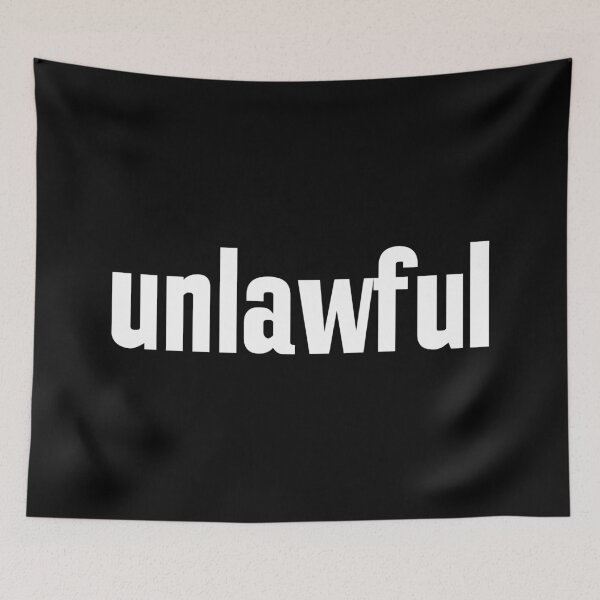 Item preview, Unlawful Criminal Life designed and sold by ProjectX23.