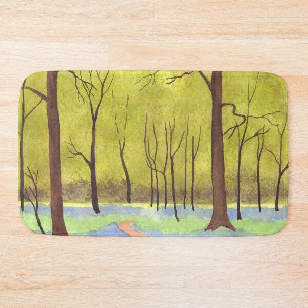 Item preview, Bluebell Woodland designed and sold by jamesknightsart.