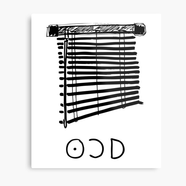 OCD Metal Print