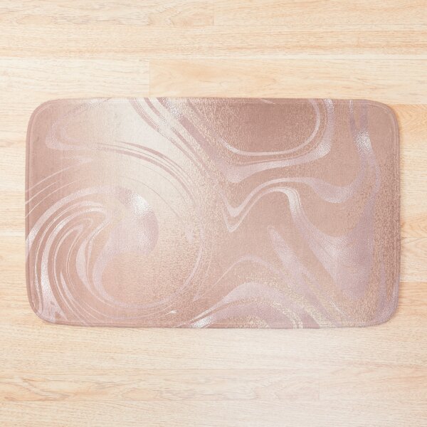 Item preview, Rose Gold Shiny Faux Marble Texture designed and sold by MysticMarble.