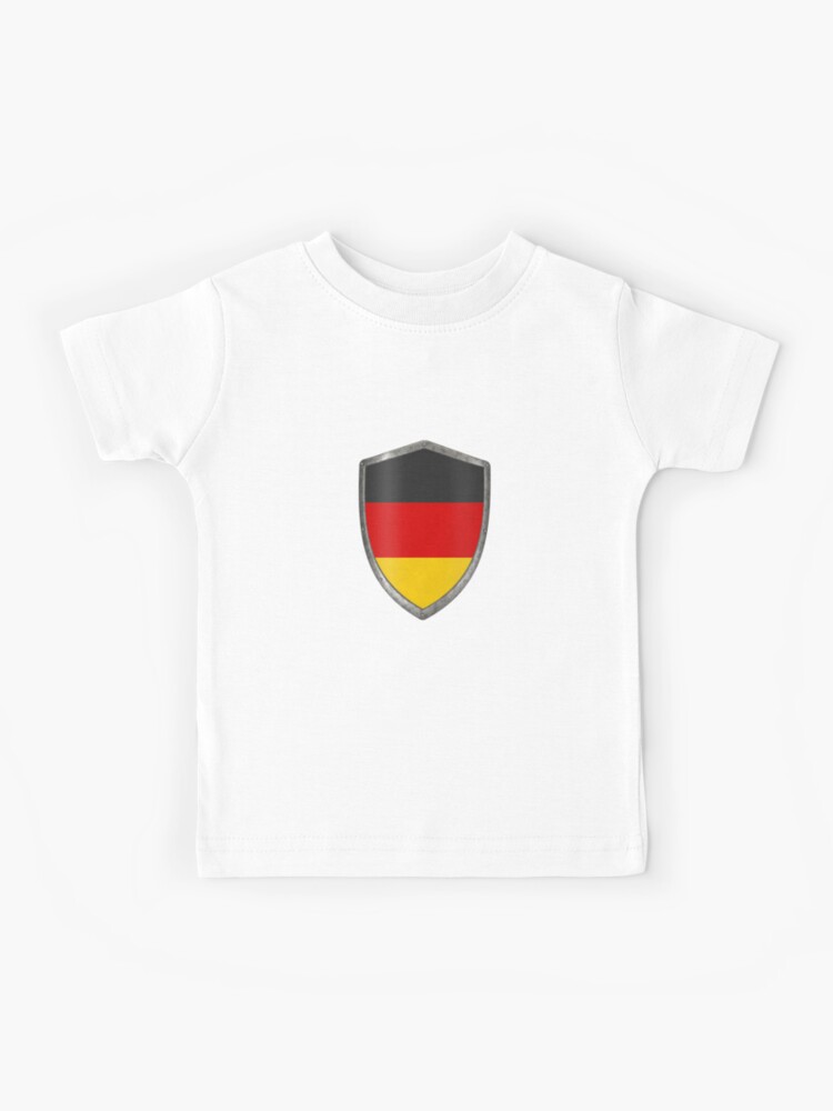shield flag german germany Kids T-Shirt by EsoxOlivier