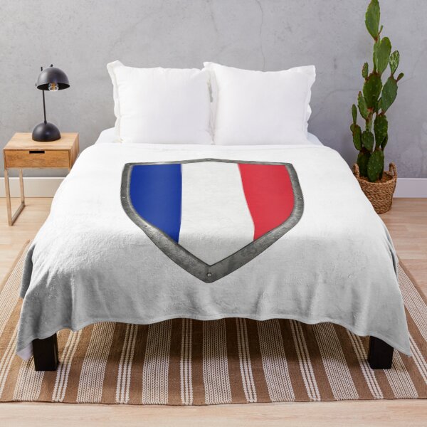 Item preview, French flag shield France designed and sold by EsoxOlivier.