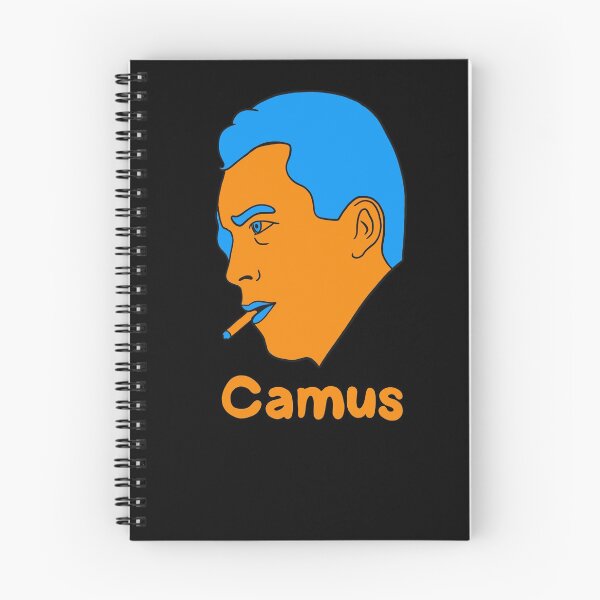 Item preview, Albert Camus - French Philosophy Existentialist - Orange Edition designed and sold by isstgeschichte.