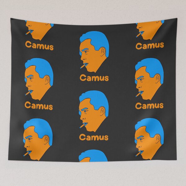 Item preview, Albert Camus - French Philosophy Existentialist - Orange Edition designed and sold by isstgeschichte.