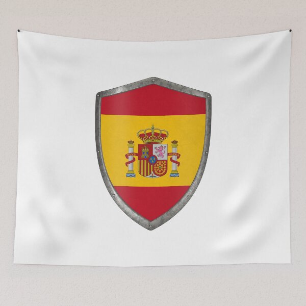Item preview, shield flag spain spain designed and sold by EsoxOlivier.