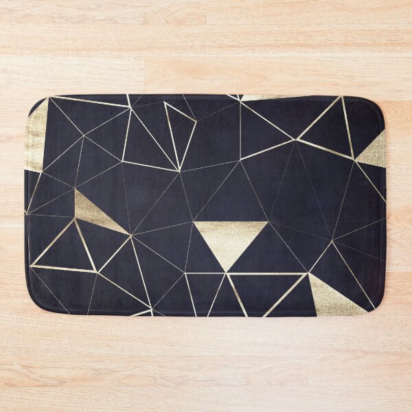 Item preview, Classic Night Blue Glamour Girly Trend Triangle Pattern designed and sold by MysticMarble.