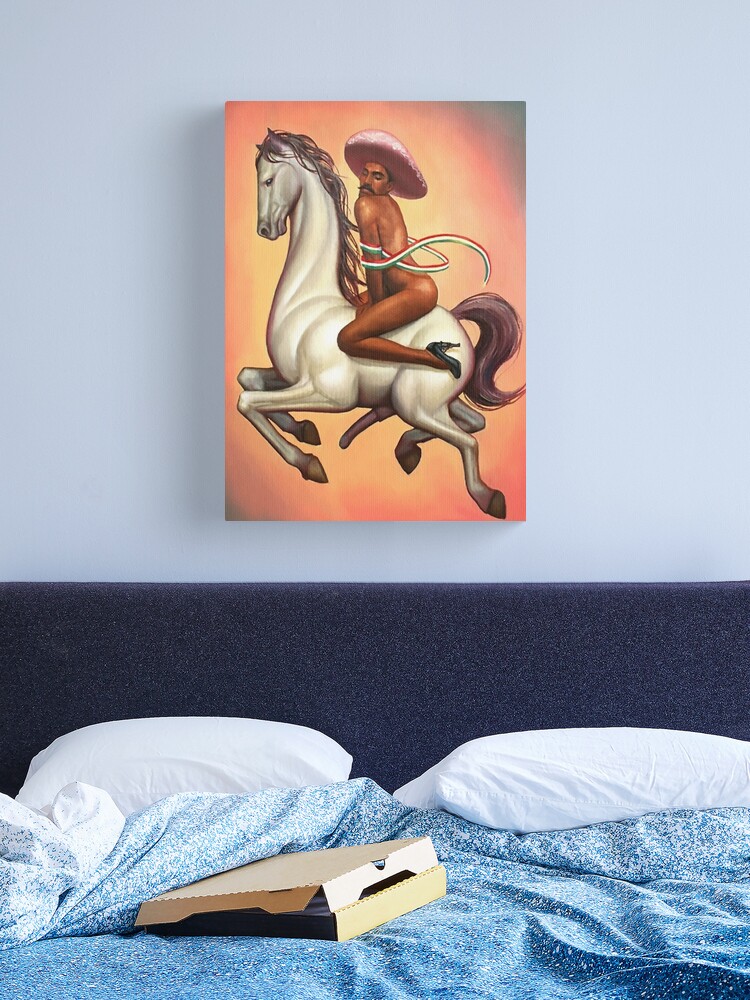 Banksy Fabián Cháirez Gay Zapata Revolutionary The Revolution La Revolución LGBT Art Print