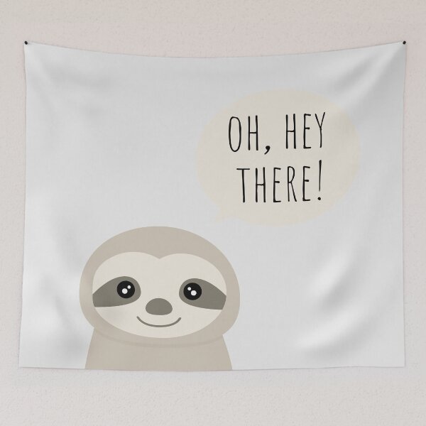 Item preview, Oh, Hey There Sloth designed and sold by dpcdigitals.