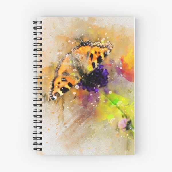 Item preview, Small tortoiseshell butterfly watercolor designed and sold by WesternExposure.