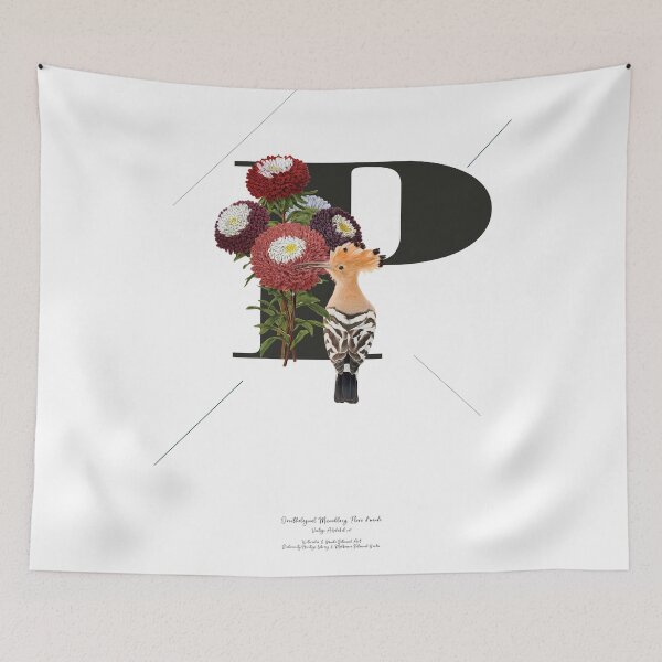 Item preview, Botanical Alphabet P designed and sold by froileinjuno.