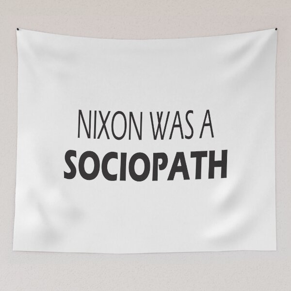 Item preview, Mindhunter - Nixon was a sociopath designed and sold by GothMerch.