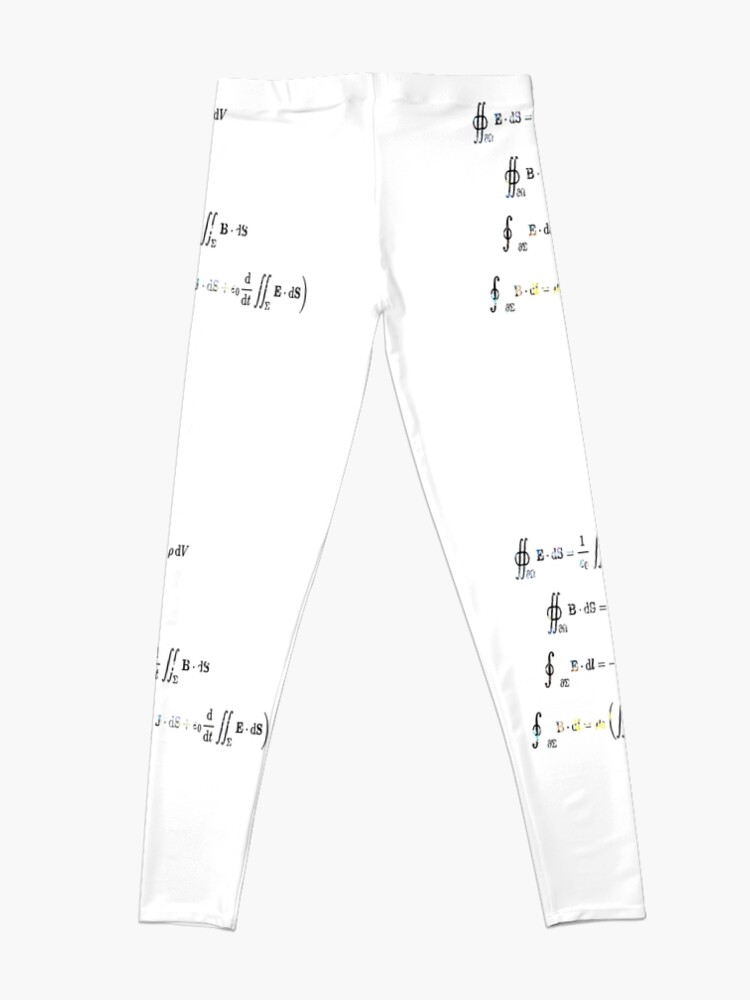 Alternate view of Maxwell's equations are partial differential equations that relate the electric and magnetic fields to each other and to the electric charges and currents Leggings