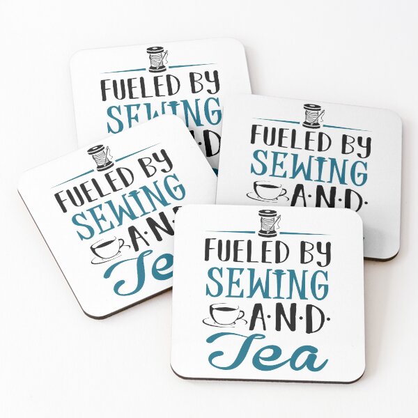 Item preview, Fueled by Sewing and Tea designed and sold by KsuAnn.