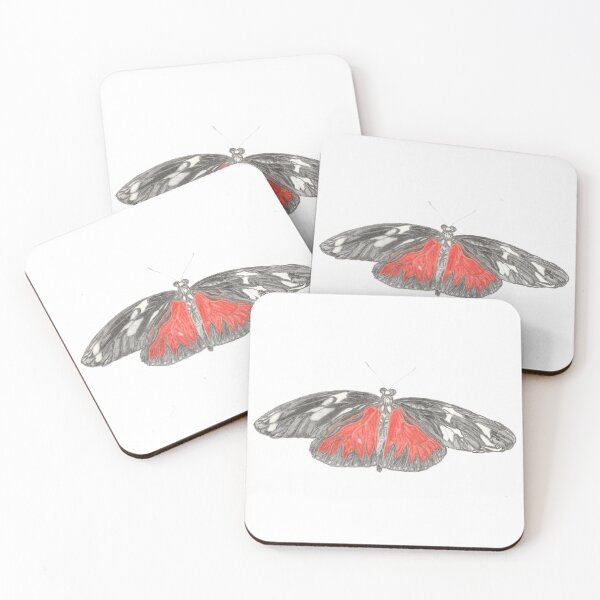 Item preview, Black red butterfly designed and sold by PeterZe.