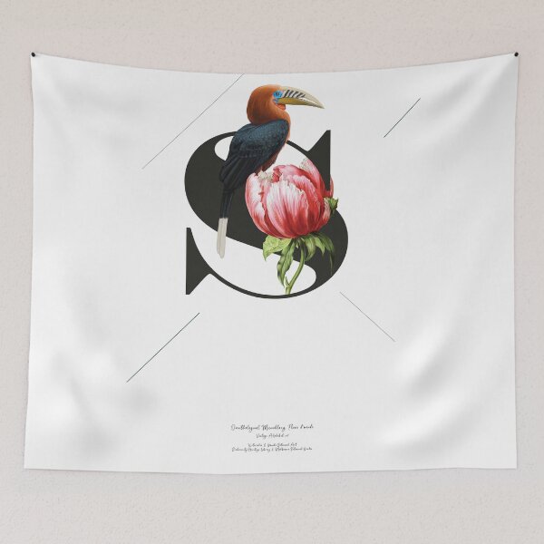 Item preview, Botanical Alphabet S designed and sold by froileinjuno.