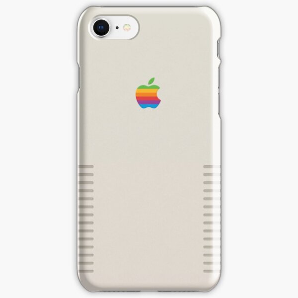 Retro apple design iPhone Snap Case
