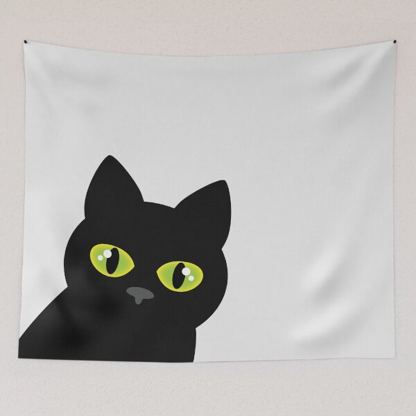 Item preview, Sassy Cat Peeking designed and sold by dpcdigitals.