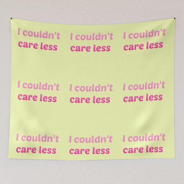 Item preview, I Don't Care designed and sold by arnia-h.