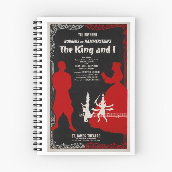 Item preview, Reproduction Broadway musical poster The King and I designed and sold by BillyBernie.