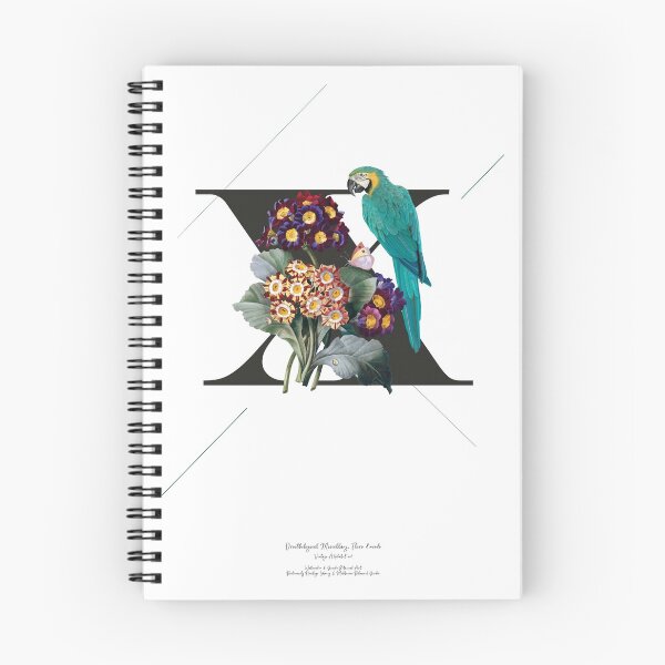 Item preview, Botanical alphabet X designed and sold by froileinjuno.