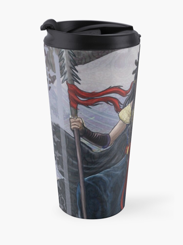 Alternate view of Celtic Goddess - Scathach Travel Mug