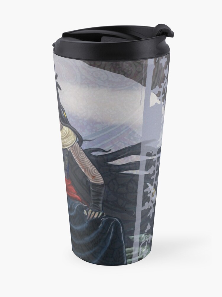 Alternate view of Celtic Goddess - Scathach Travel Mug