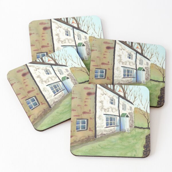 Item preview, Hillside Cottage in Winter designed and sold by jamesknightsart.