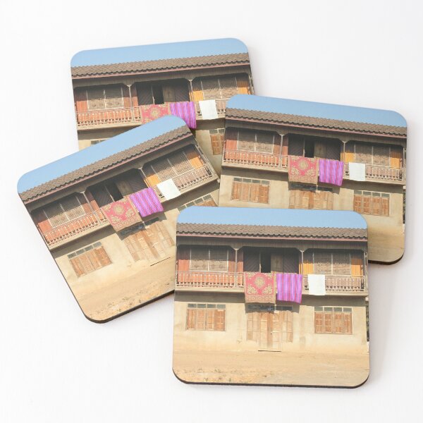Item preview, Wooden House with Balcony, Vieng Phouka, Laos designed and sold by worldways.