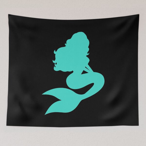 Item preview, Pretty turquoise mermaid designed and sold by Jenmag.
