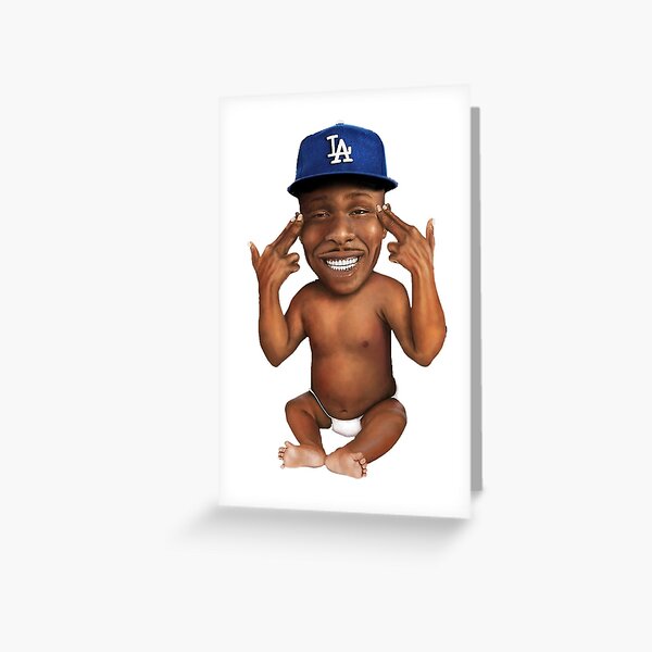 DABABY COMO BEBÉ Tarjetas de felicitación