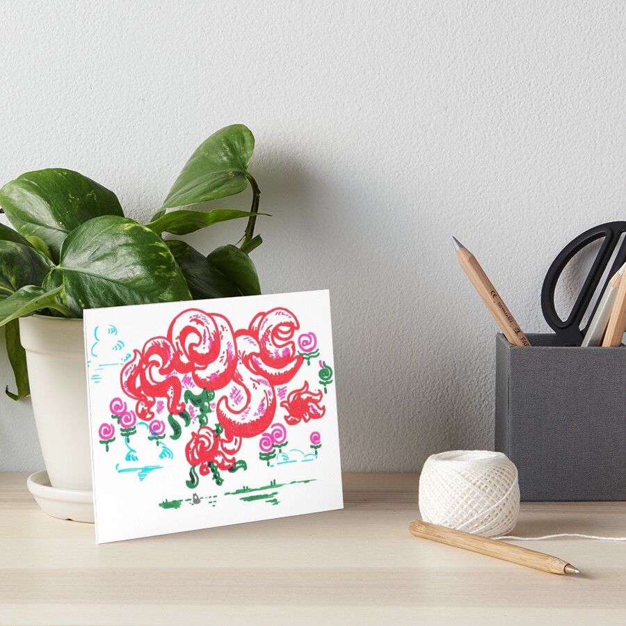Item preview, Art Board Print designed and sold by hajarsdeco.
